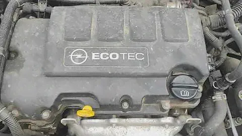 Работа двигателя Opel Astra J 1.4 turbo